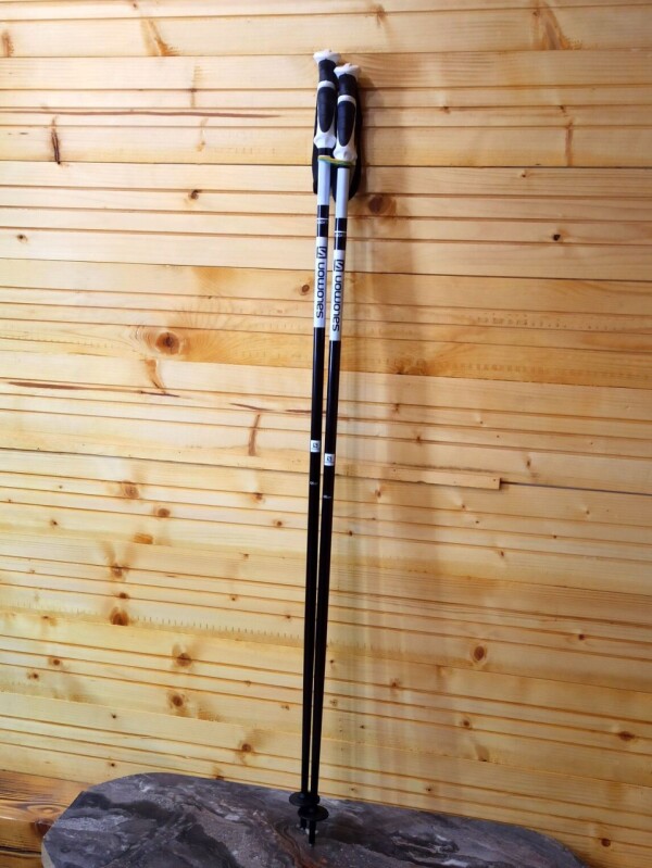 NOVÉ PALICE SALOMON X NORTH BLACK-WHITE 120CM
